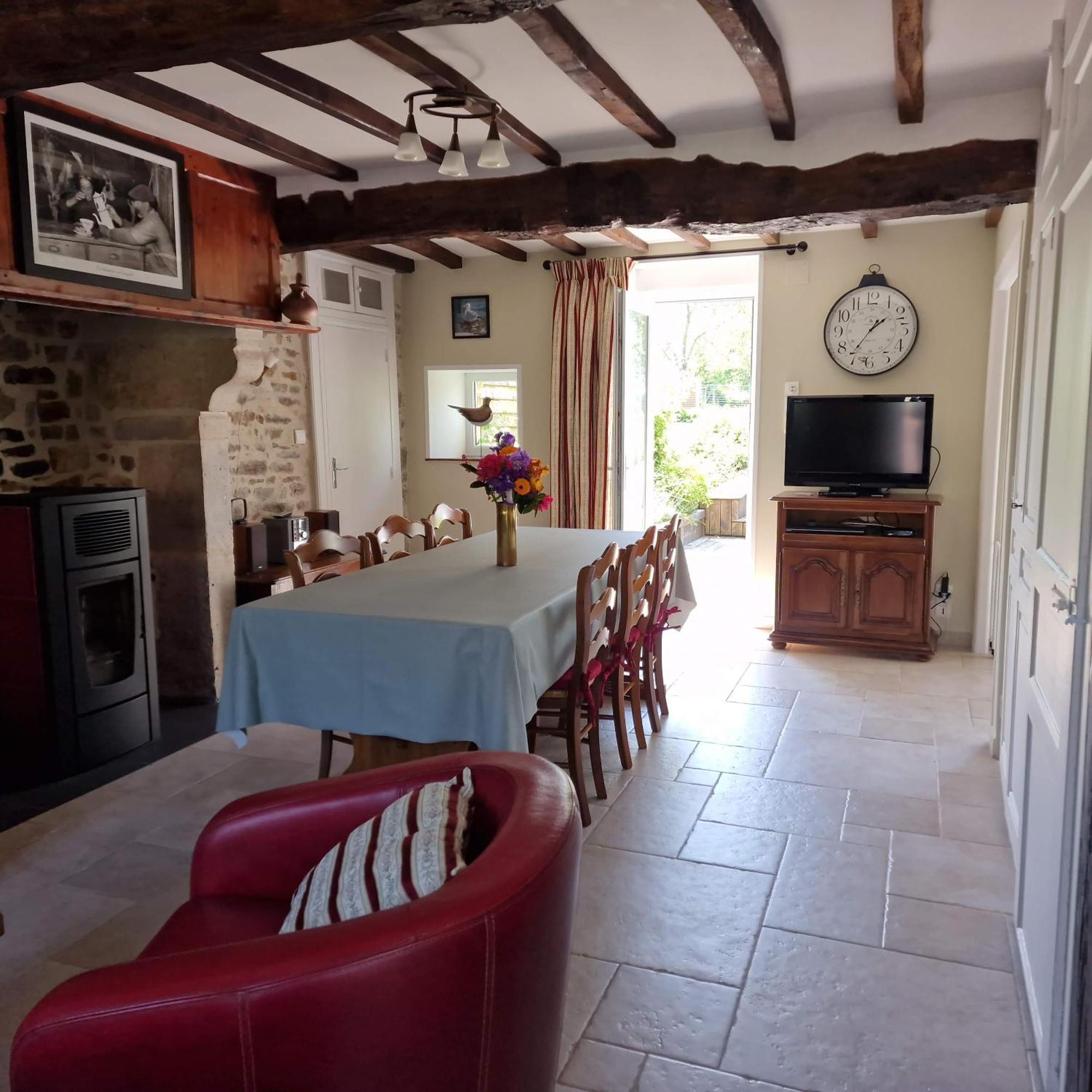 Le Dy En Fleurs Villa Saint-Maurice-en-Cotentin Exterior foto